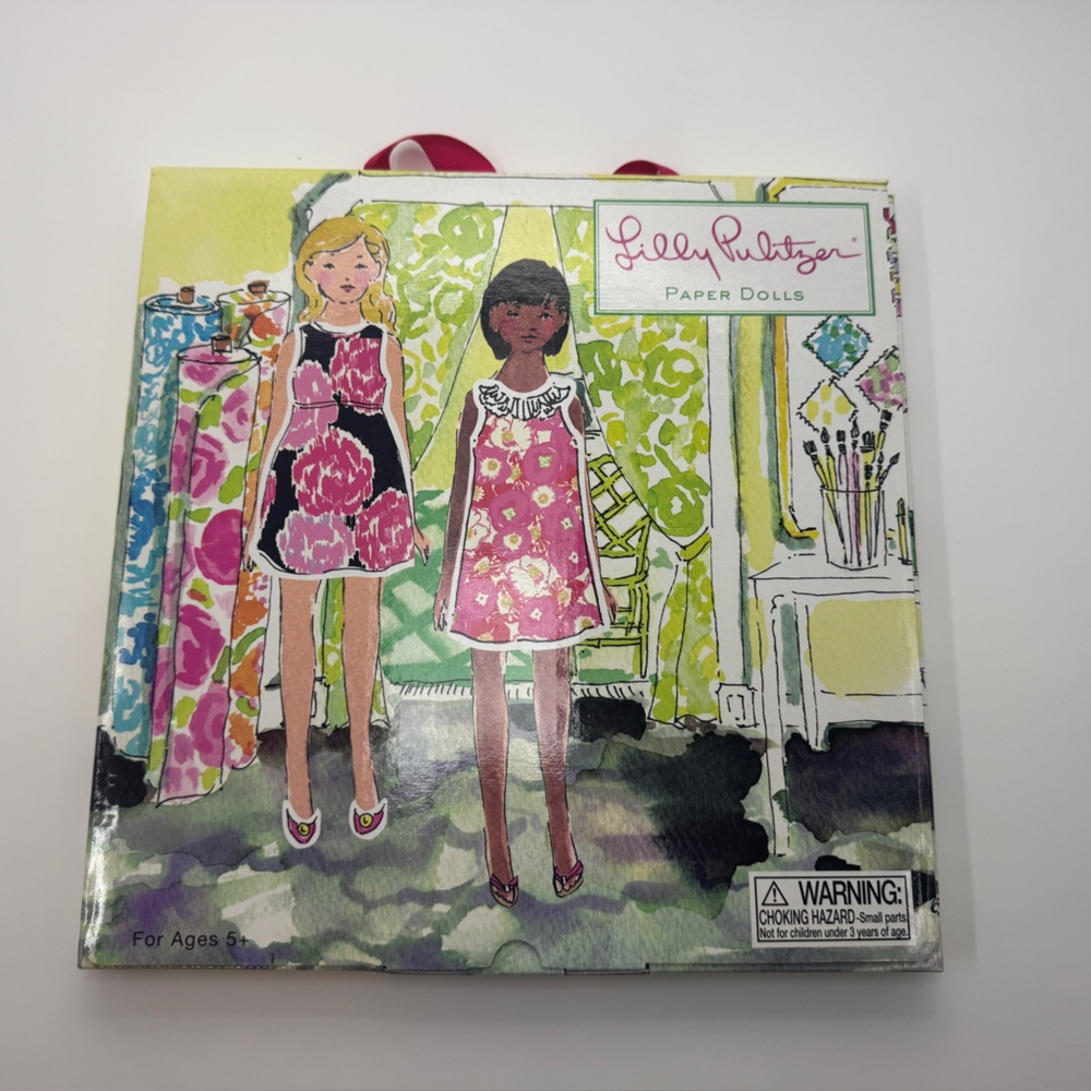 LILLY PULITZER Paper Dolls Clothes Accessories NEW